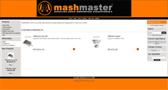 Desktop Screenshot of mashmaster.com.au